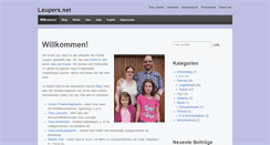 Desktop Screenshot of leupers.net
